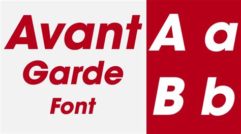 avant garde fonts vault.